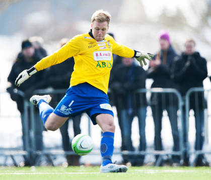 Peter Abrahamsson, målvakt, Örgryte