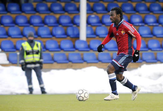 Djurgårdens nr 11 Amadou Jawo gjorde debut