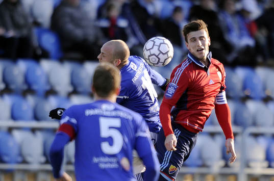 Djurgårdens lagkapten nr 10 Erton Fejzullahu