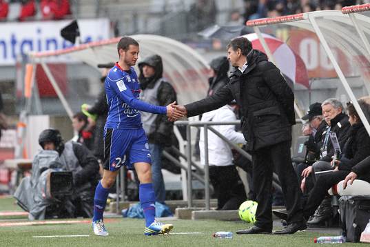 Luigi BRUINS / Claude PUEL - 17.03.2013 - Nancy / Nice -