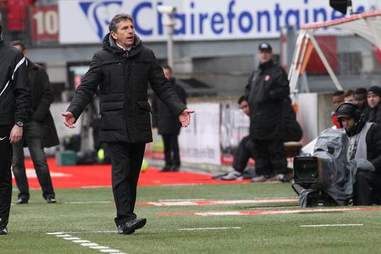 Claude PUEL  - 17.03.2013 - Nancy / Nice - 29e journee de