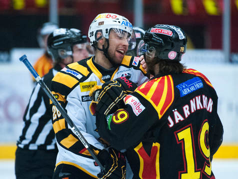 Johan Alm, Skellefteå, och Calle Järnkrok, Brynäs,
