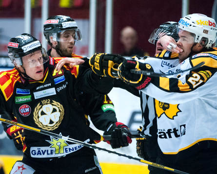 Mads Hansen, Brynäs, och Jimmie Ericsson, Skellefteå,