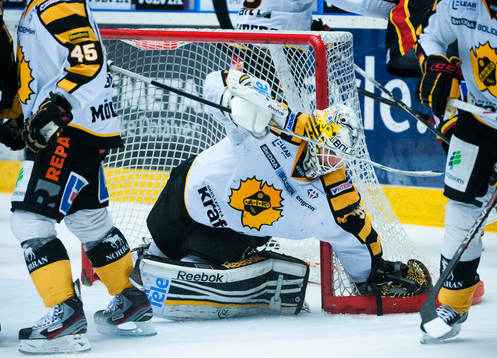 Markus Svensson i Skellefteås mål