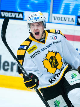 Oscar Möller, Skellefteå, jublar