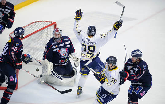 1-3 målet av HV71 nr 79 Johan Lindström