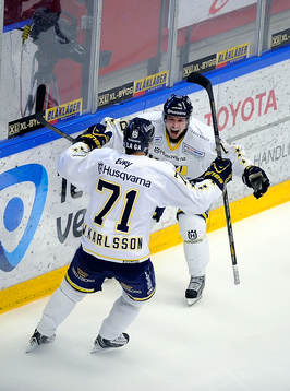 3-4 målet av HV71 nr 72 Patrik Carlsson