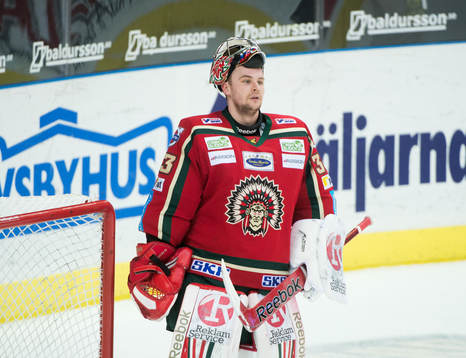 Julius Hudacek, målvakt Frölunda