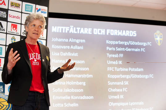 Pia Sundhage, förbundskapten