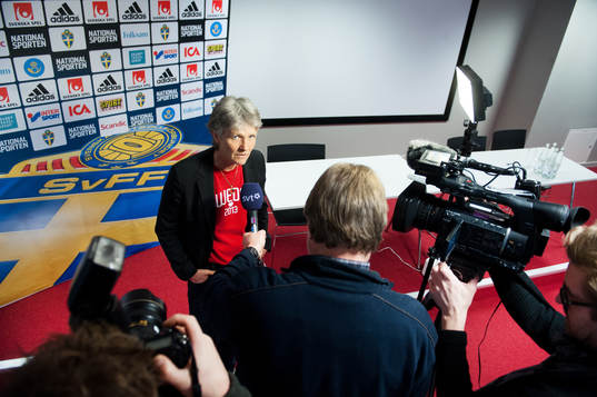 Pia Sundhage, förbundskapten