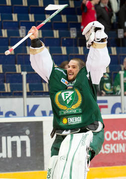 Alexander Salak, Färjestad jublar