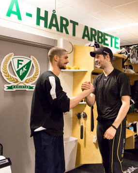 Alexander Salak, Färjestad  och Rickard Wallin, Färjestad
