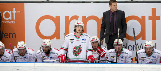 Ulf Samuelsson Head Coach MODO bås deppigt