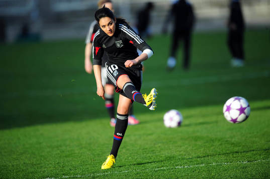 Louisa NECIB - 20.03.2013 - Lyon / Malmoe - 1/4Finale aller