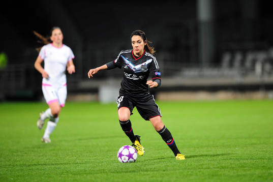 Louisa NECIB - 20.03.2013 - Lyon / Malmoe - 1/4Finale aller