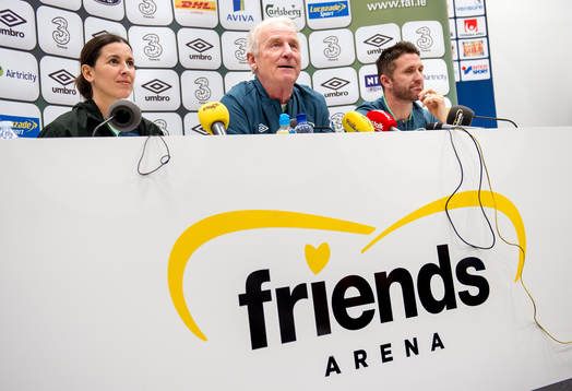 Giovanni Trapattoni, förbundskapten, Robbie Keane, Irland