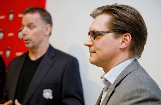 Ishockey, presskonferens, Malmö redhawks