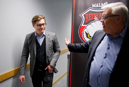 Björn Hellkvist, en av de nya tränarna i MIF Redhawks