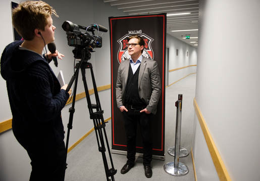 Ishockey, presskonferens, Malmö redhawks