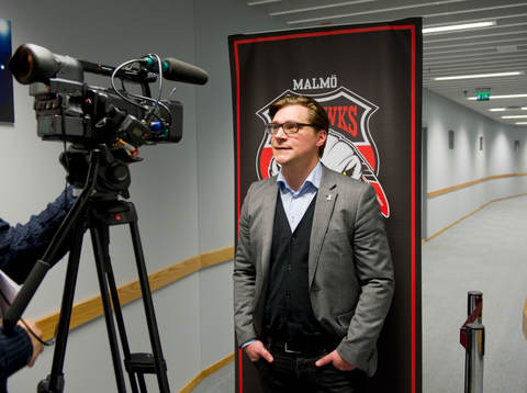 Ishockey, presskonferens, Malmö redhawks