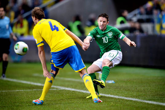 Robbie Keane, Irland och Andreas Granqvist, Sverige