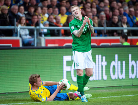 James McClean,  Irland