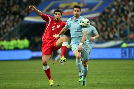 Olivier GIROUD - 22.03.2013 - France / Georgie -
