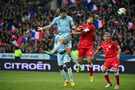 Goal Olivier GIROUD - 22.03.2013 - France / Georgie -