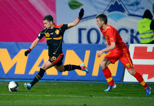Eden Hazard - 22.03.2013 - Macedoine / Belgique -