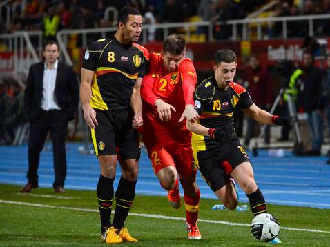 Eden Hazard - 22.03.2013 - Macedoine / Belgique -