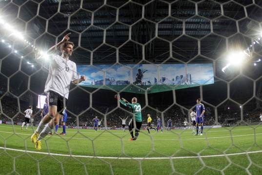 Joie Thomas Muller - 22.03.2013 - Kazakhstan / Allemagne -