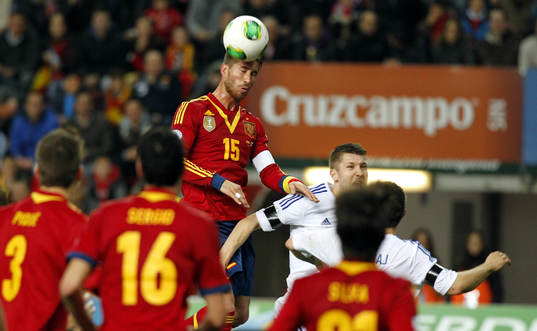 Sergio Ramos - 22.03.2013 - Espagne / Finlande -