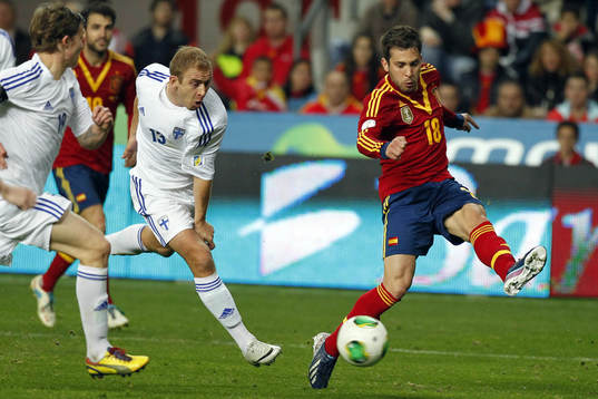 Jordi Alba - 22.03.2013 - Espagne / Finlande - Eliminatoire