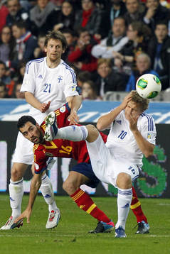 Sergio Busquets - 22.03.2013 - Espagne / Finlande -