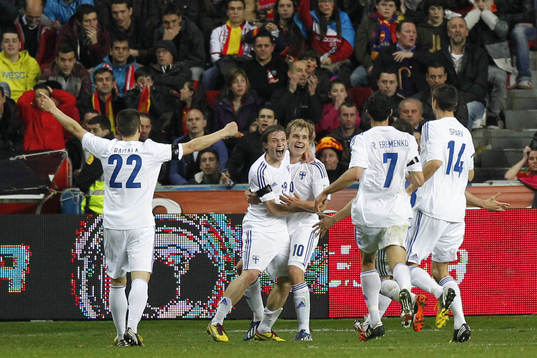 Joie Teemu Pukki - 22.03.2013 - Espagne / Finlande -