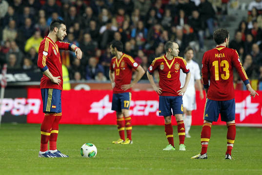 Deception Espagne - 22.03.2013 - Espagne / Finlande -