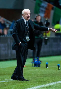 Giovanni Trapattoni, förbundskapten Irland