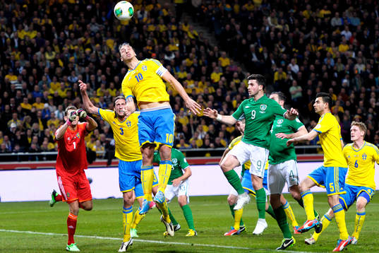 Zlatan Ibrahimović, Sverige, nickar