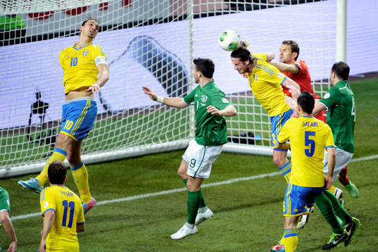 Jonas Olsson, Sverige har läge framför det Irländska