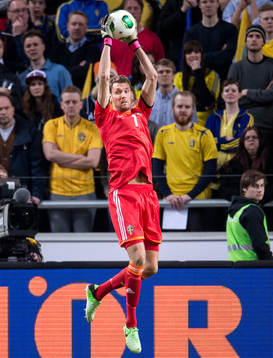 Andreas Isaksson, målvakt, Sverige