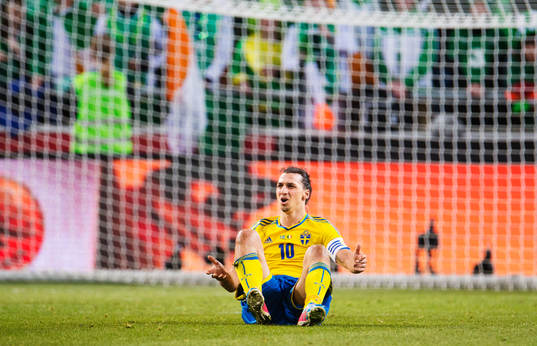 En deppande Zlatan Ibrahimovic, Sverige, deppar