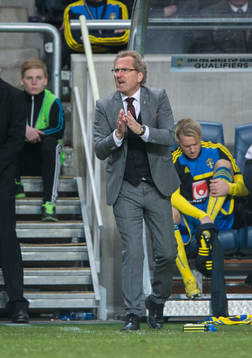 Erik Hamrén, förbundskapten Sverige
