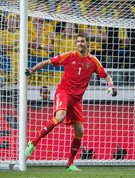 Andreas Isaksson, målvakt Sverige