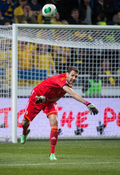 Andreas Isaksson, målvakt Sverige