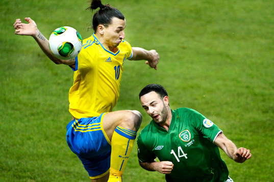 Zlatan Ibrahimović, Sverige och Marc Wilson, Irland