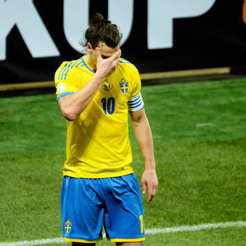 Zlatan Ibrahimović, Sverige deppar