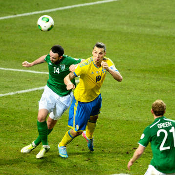 Zlatan Ibrahimović, Sverige i nickduell med Marc Wilson,