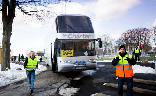 Häckens spelarbuss