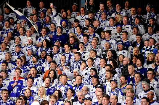Bläddra bland fler bilder av Ishockey, Kval till elitserien, Västerås - Leksand