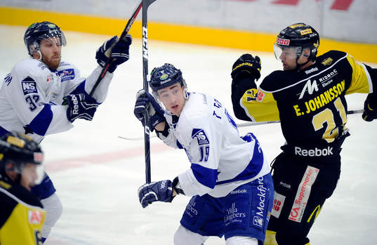Västerås nr 21 Eric Johansson och Leksands nr 19	Tobias